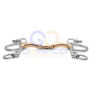 Mors d'équitation les plus vendus en acier inoxydable, mors d'équitation à contact souple, mors d'équitation pour l'entraînement - Product Image 2