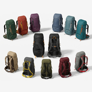 Sac à dos d'extérieur 40L pour accessoires vestimentaires, sac de voyage imperméable en softshell personnalisé, sac à dos léger avec bretelles doubles réglables - Product Image 1