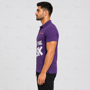 Polo de luxe pour homme – T-shirt élégant à col et manches courtes, idéal pour le bureau, les occasions décontractées et les voyages - Product Image 4