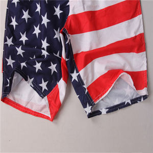 Pantalones Cortos Estampados de Cintura Media de Secado Rápido para Hombre, Ideales para Verano, Deportes Casuales, Playa, Transpirables y Holgados - Product Image 2