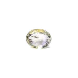 Natural Yellow Sapphire 4.05 Carat Oval Cut Loose Gemstone for Fine Jewelry - Product Image 2