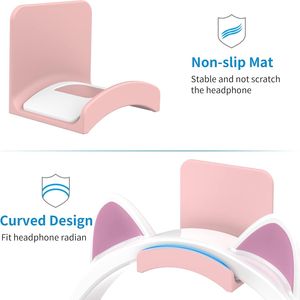 Supporto Universale Adesivo da Parete per Cuffie, Gancio per Auricolari da Gaming per Tutte le Cuffie/Controller e Cuffie Specializzate - Product Image 3