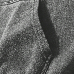 Sudadera con capucha para hombre, 100% algodón, lavado personalizado, nueva llegada, holgada, con capucha, patrón liso, efecto desgastado, estilo urbano, invierno, alta calidad - Product Image 3