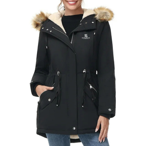 Private Label <b>Women's</b> Fashion Parka <b>Coat</b> <b>Long</b> Length Custom Colors Manufacturer 2026 - Product Image 1
