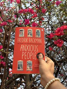 Anxious People By Anxious People, livre broché anglais, livre de fiction et d'humour, roman - Product Image 1