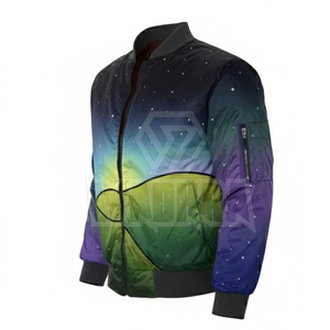 Blouson bomber décontracté haut de gamme, coupe confortable, prix bas et veste d'hiver chaude en stock - Product Image 4