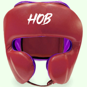 Protector de Cabeza de Boxeo de Alta Calidad con Logotipo Personalizado, Casco de Entrenamiento de Cuero para MMA y Sparring, Protección de Seguridad - Product Image 2
