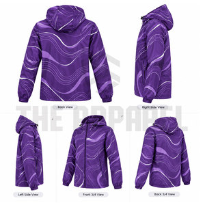 <b>Women's</b> Nylon Jacket <b>Windbreaker</b> 100% Nylon Waterproof Jacket <b>Women</b> Custom Lightweight Jacket Zip Up <b>Windbreaker</b> Plus Size - Product Image 3