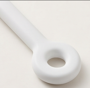 Ensemble d'argenterie élégant avec manches blanches en acier inoxydable pour buffet de desserts, hôtels et restaurants - Product Image 3
