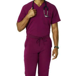 Tenues d'infirmiers pour hommes les plus vendues, design personnalisé et création de votre propre logo, ensembles uniformes pour hôpitaux et usage médical. - Product Image 3