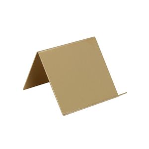 Moderno Soporte para Tarjetas de Visita de Latón Hecho a Mano, Duradero, para Exhibición Promocional en Oficinas, Hoteles, Tiendas, Mostradores, Graduaciones, Acción de Gracias - Product Image 3