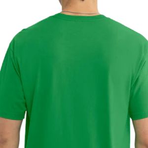 Camiseta Tubular Ideal para Hombre, Uso Diario, Cuello Redondo, Manga Corta, Algodón Cómodo, Ropa Casual de Moda - Product Image 4