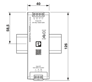 PS-EE-2G/1AC/24DC/120W/SC - Fuente de alimentación 1234302 - Product Image 2
