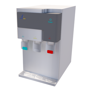 Dispensador de agua manual de plástico RO comercial al por mayor, instalación de soporte eléctrico, dispensador de agua doméstico de escritorio - Product Image 5