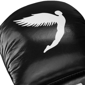 Gants de MMA Premium Fly Grappling à demi-doigts en cuir véritable pour l'entraînement et le combat en arts martiaux - Product Image 5