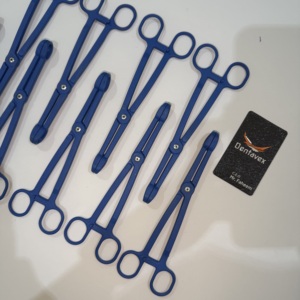 Ciseaux de chirurgie plastique à usage unique DC-S-9, instrument chirurgical stérile jetable en acier inoxydable de classe I, qualité supérieure - Product Image 3