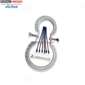 แหวนรัดผ่าตัดสัตว์ Lone Star Retractor Veterinary Retractor Rings แบบใช้ซ้ำได้ 2 ชุด ผลิตจากเหล็กกล้าไร้สนิมเกรดเยอรมัน ทนทาน สำหรับสัตว์ - Product Image 2