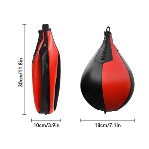 Nouveau modèle 2026, Meilleure vente : Ballon de vitesse de boxe en cuir Prime Craft, avec logo personnalisé, impression par sublimation intégrale, taille personnalisée, pour entraînement et fitness - Product Image 3