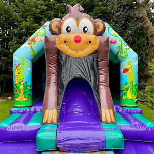 Casa di rimbalzo scimmia che salta castello aeratore casa gonfiabile buttafuori <span class=keywords><strong>parco</strong></span> <span class=keywords><strong>giochi</strong></span> per il noleggio di feste - Product Image 5
