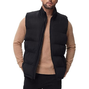 Chaleco Acolchado para Hombre, Chaqueta de Invierno, Chalecos Cálidos y Ligeros sin Mangas para Exteriores - Product Image 1