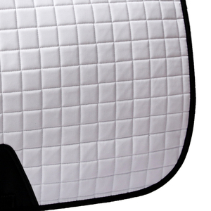 Vente flash : tapis de selle d'équitation en coton personnalisé de qualité supérieure, blanc, pour le dressage et les courses de chevaux - Product Image 5
