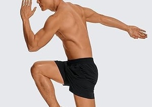 Pantalones Cortos Deportivos Negros para Gimnasio, Entrenamiento, Fitness, Ajustados, Moldeadores, para Fisicoculturismo, Levantamiento de Pesas, Ropa Deportiva Activa, Pantalones Cortos de Verano para Gimnasio - Product Image 3