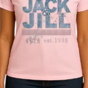 เสื้อยืดผู้หญิงสีชมพู ดีไซน์ตัวอักษรย้อนยุค แต่งประดับวิบวับ สไตล์ลำลอง ใส่ได้ทุกวัน แฟชั่นสตรีทแวร์ สวมใส่สบาย เสื้อผ้าแฟชั่นแนวไลฟ์สไตล์ - Product Image 6