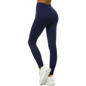 Leggings taille haute extensibles pleine longueur pour femmes grandes tailles, coupe ajustée, pour yoga, gym, fitness, entraînement, vêtements de sport, Spandex/Polyester - Product Image 5