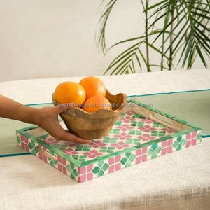 Bol à fruits en bois fait main sur mesure Décoration d'intérieur de luxe & Bol à fruits en bois naturel pour table & salle à manger - Product Image 4