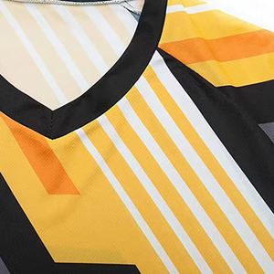 Maillot de motocross respirant personnalisé pour adultes unisexes - Vêtements de sport pour la course à moto avec ensemble d'équipement pour Dirt Bike MX DH ATV - Product Image 4