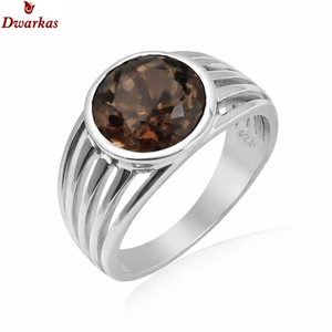 Factory direct sterling 925 <b>silver</b> turquoise dyed stone <b>men</b> <b>ring</b> classic luxury for daily wear business and anniversary gift - Product Image 3