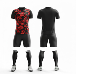Tenues de football légères en sublimation pour l'entraînement et les matchs |   Tailles pour hommes, femmes et jeunes | Vêtements de sport légers et à séchage rapide - Product Image 2