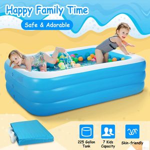 Centro Giochi Gonfiabile per Famiglie, Piscina Portatile per Bambini, Piscina Gonfiabile per Divertimento all'Aperto - Product Image 1