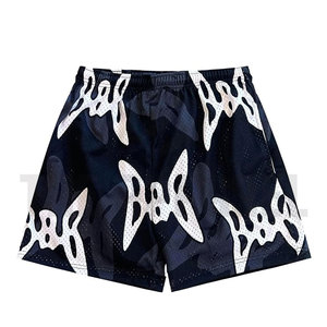 Pantalones Cortos Deportivos de Lona con Logotipo Personalizado al por Mayor, Pantalones Cortos de Gimnasio Informales para Hombre, Ropa Deportiva de Verano, Transpirables, Hasta la Rodilla, para Entrenamiento - Product Image 4