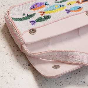 Indian Women Designer Handmade <b>Beaded</b> Shoulder Messenger Bags Professional <b>Large</b> Capacity Bohemian Trendy Strong Safe Evening - Product Image 5