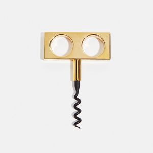 Modern Design Stainless Steel 3 1 <b>Cork</b> Screw Wine <b>Bottle</b> Opener Unique Two-Finger Ring Design Luxury Bar Kitchen Tool Cheap - Product Image 1