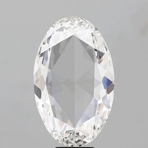 Diamant non monté certifié IGI, 6 ROSE OVAL VVS2, diamant cultivé neuf - Product Image 1