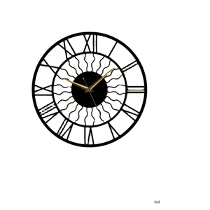 Standard Metal Iron <b>Wall</b> <b>Clock</b> Roman Number Attractive Decal Home Decorative <b>Wall</b> <b>Clock</b> Attractive Design <b>Wall</b> <b>Clock</b> - Product Image 2