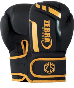 New Professional Heavy Duty <b>Latex</b> PU Leather Boxing <b>Gloves</b> 14oz for Men Women Training Use Moisture Wicking & Breathable - Product Image 3