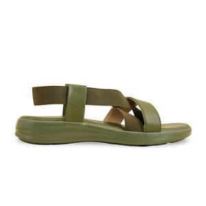 Sandalia de tacón verde PU0535 estilo formal con material PU cómodo - Product Image 4