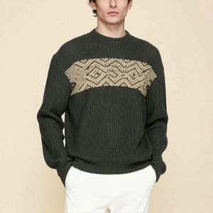 OEM ODM 100% Cotton Breathable Anti-Pilling Anti-Wrinkle Custom Design Sweater Coat New <b>Men</b> Autumn Winter Fashion <b>Pullover</b> - Product Image 2