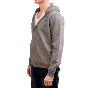 Sudaderas con capucha de alta calidad con cremallera para hombre, fabricadas en Pakistán, lisas, transpirables, para adultos. - Product Image 6