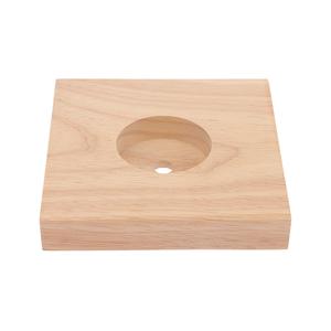Base de lampe en bois d'acacia, de manguier et de hêtre, faite à la main, style rustique moderne, finition lisse et polie, support de lampe de table de qualité supérieure, pour Noël, la maison, le bureau, l'hôtel - Product Image 5