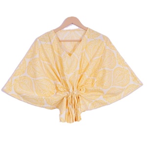 ผู้หญิง Kaftan แขนสั้นหลวมพิมพ์ลายดอกไม้ชุด Maxi Kaftan สําหรับผู้หญิงพลัสฟรีขนาดชุดลําลองฤดูร้อน Kaftan ชุด - Product Image 4