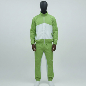 Custom Logo <b>Winter</b> Streetwear Plus Size Nylon Windbreaker Tracksuit Mens Jogger Pants Breathable <b>Jacket</b> Two Piece Lightweight - Product Image 2