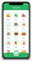 Aplicación de Entrega de Comida para Restaurantes y Supermercados de Alto Rendimiento, con Seguimiento en Tiempo Real, Habilitada para Internet, Escalable y Multiplataforma