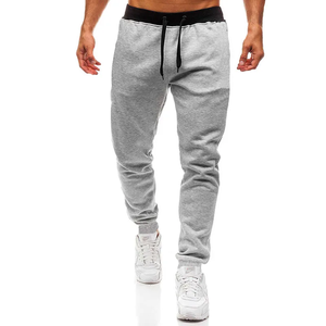 Pantalon de jogging imprimé mode pour hommes pantalon de jogging poches latérales élastique confortable décontracté couleur unie pantalon mince quotidien S-3XL - Product Image 1