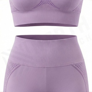 Conjunto de Yoga Personalizado de Marca Privada para Mujer, Ropa Deportiva para Gimnasio, Fitness, Ejercicio, Entrenamiento - Product Image 5