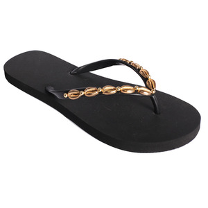 Donne all'ingrosso flip flop PE suola tomaia in PVC <span class=keywords><strong>con</strong></span> catena calzature comode pantofole da spiaggia estive all'aperto - Product Image 4