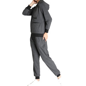 Ensemble de survêtement décontracté en molleton pour homme, respirant, grande taille, 100 % coton, écologique, vente en gros, personnalisable - Product Image 4